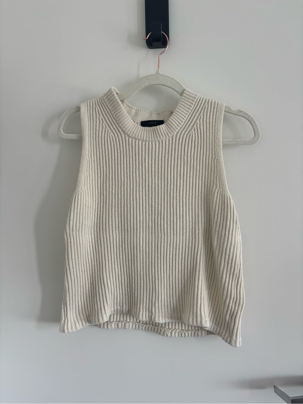 J. crew knotted Tank Top - Ivory